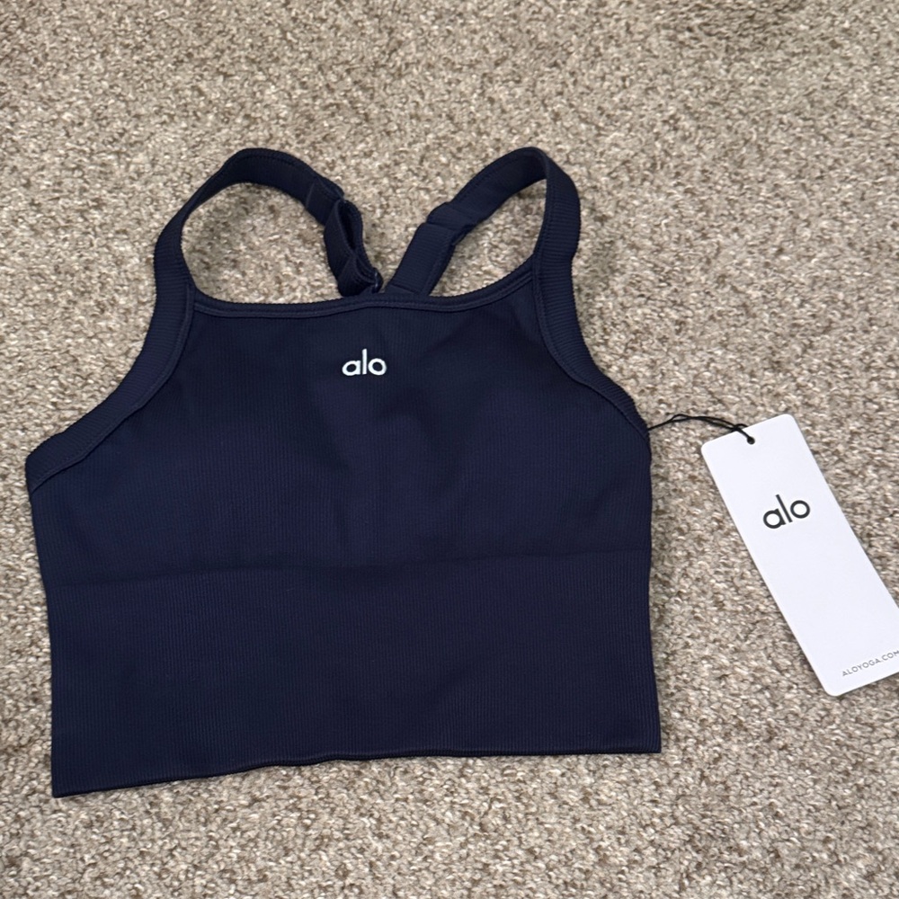 ALO Yoga Navy Tank Top